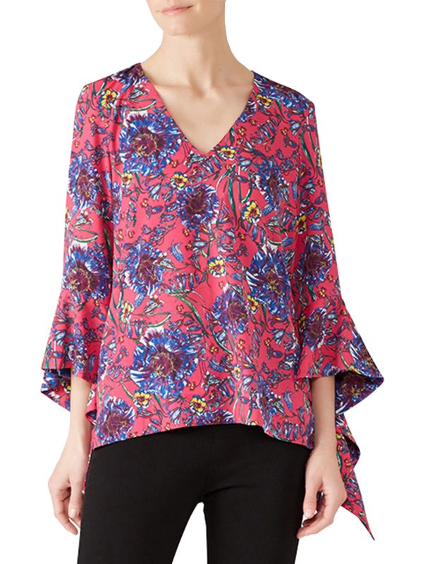 Prabal Gurung Collective Floral Blouse